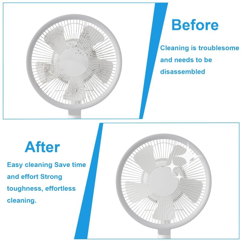 🔥Day Sale 50% OFF🔥 90° Flexible Ceiling & Fan Dust Magnet (2-Pack)